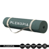 PLEXOPIA Yoga Mat for Women and Men with Carry Strap, EVA Material Extra Thick Exercise 4mm mat for Workout Yoga Fitness Pilates and Meditation, Anti Tear Anti Slip For Home & Gym Use 4mm Thickness Army Green Color